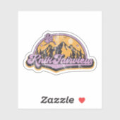 Sticker Knik-Fairview, Alaska (Feuille)