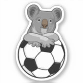 Sticker Koala au Soccer Sports (Recto)