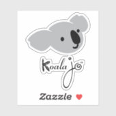 Sticker Koala Jo Cutout (Feuille)