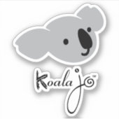 Sticker Koala Jo Cutout (Devant)