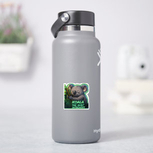 Sticker Koala L'Introverti Silencieux   Minimalisme Mignon