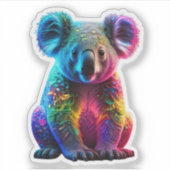 Sticker Koala rayonnant (Devant)