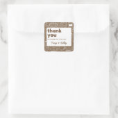 Sticker koffiedouche favoriet (Tas)