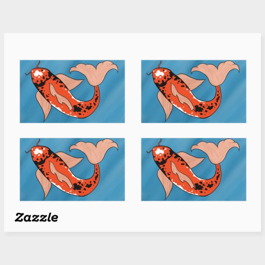 Sticker Koi (Feuille)