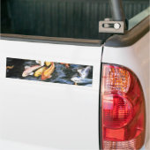 Sticker Koi Fish Bumper (Sur camion)
