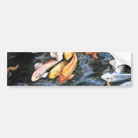 Sticker Koi Fish Bumper (Devant)