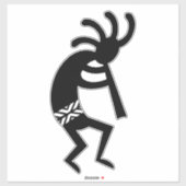 Sticker Kokopelli Sud-Ouest (Feuille)
