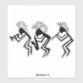 Sticker Kokopelli - Talking Canyons, Nouveau-Mexique (Feuille)