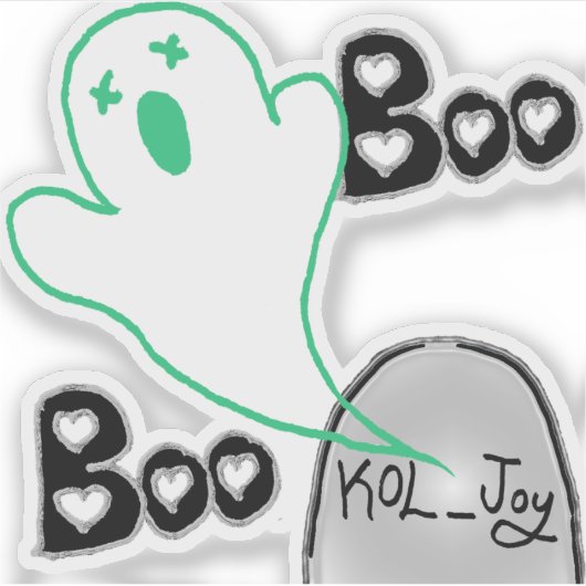 Sticker KOL_Joy Ghost (Devant)