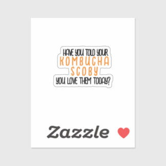 Sticker KombuchaScobyLove-Vinyl