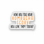 Sticker KombuchaScobyLove-Vinyl (Recto)