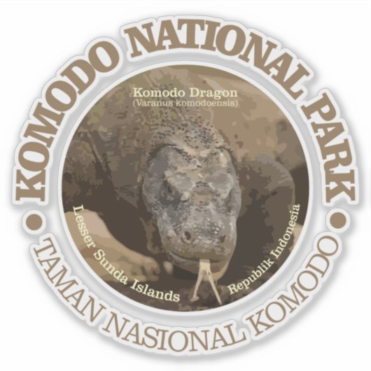 Sticker Komodo NP (Devant)