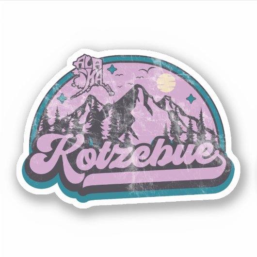 Sticker Kotzebue, Alaska (Devant)