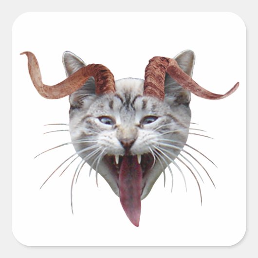Sticker Krampus Cat (Devant)