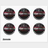 Sticker Krav Maga Rochester (Feuille)