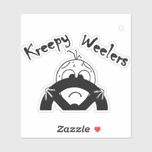 Sticker Kreepy Weelers (Feuille)