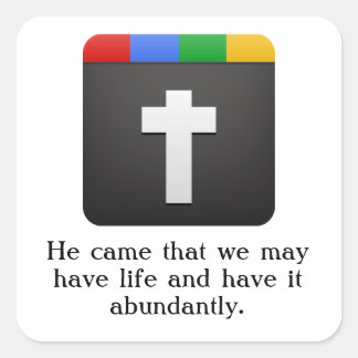 sticker kruispictogram