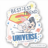 Sticker Krypto & Superman : meilleur ami dans l'univers (Devant)