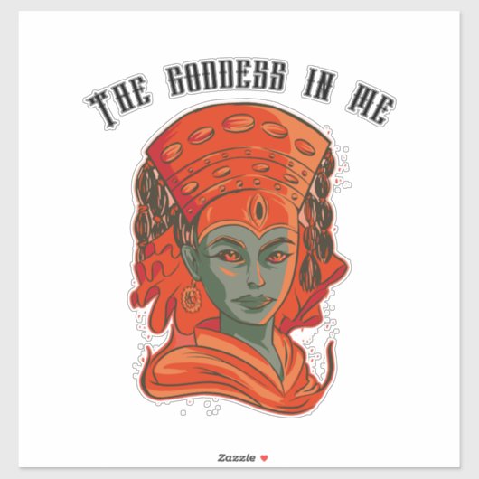 Sticker Kumari - La déesse en moi (Feuille)