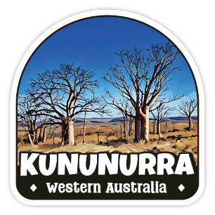 Sticker Kununurra, Australie occidentale