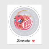 Sticker Kwami Tikki (Feuille)