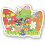 Sticker Kwamis Bonne Pâques (Devant)