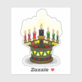 Sticker Kwanzaa premiers fruits 2 (Feuille)