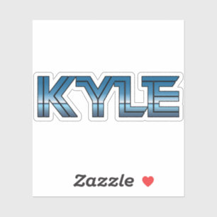 Sticker Kyle Texas Retro