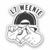 Sticker L7 Weenie (Recto)