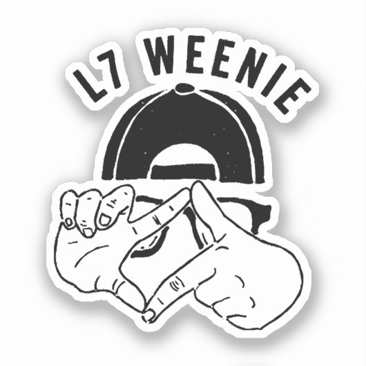 Sticker L7 Weenie (Recto)