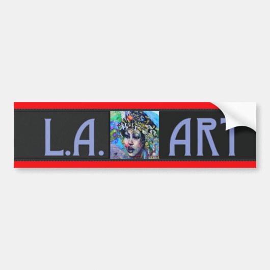 Sticker LA Art Bumper (Devant)