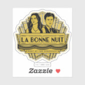 Sticker La Bonne Nuit - Rencontre À La Speakeasy (Feuille)