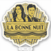 Sticker La Bonne Nuit - Rencontre À La Speakeasy (Devant)