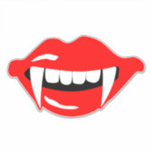 Sticker La bouche de Vampire (Devant)