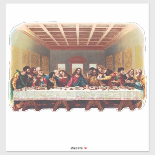 Sticker La Cène (Feuille)