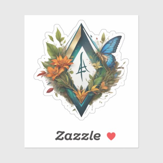 Sticker la chanson forestière-2 (Feuille)