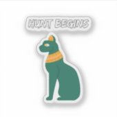 Sticker La chasse commence (Devant)