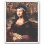 Sticker La Chola Mona Lisa Mexicaine (Recto)