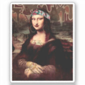 Sticker La Chola Mona Lisa Mexicaine (Recto)