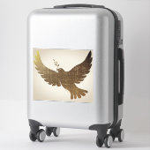 Sticker La colombe de la paix (Sur valise)
