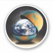 Sticker La couverture protectrice de la Terre (Devant)