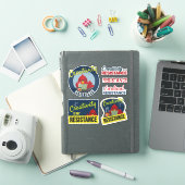 Sticker "La créativité est ma résistance" Collection Compa (Couverture iPad)