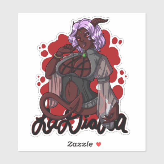 Sticker La Diabla (Feuille)