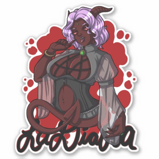 Sticker La Diabla (Devant)
