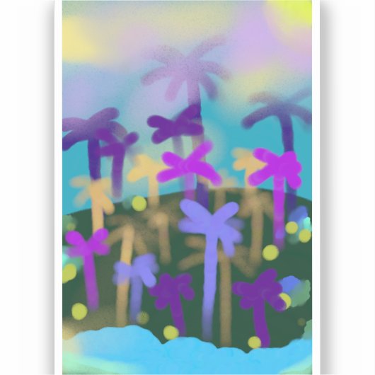 Sticker LA Dreams (Recto)