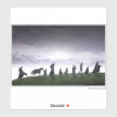 Sticker La Fellowship of the Ring (Feuille)