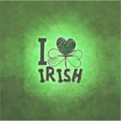 Sticker La fête irlandaise de la Saint-Patrick par Slipper (Devant)