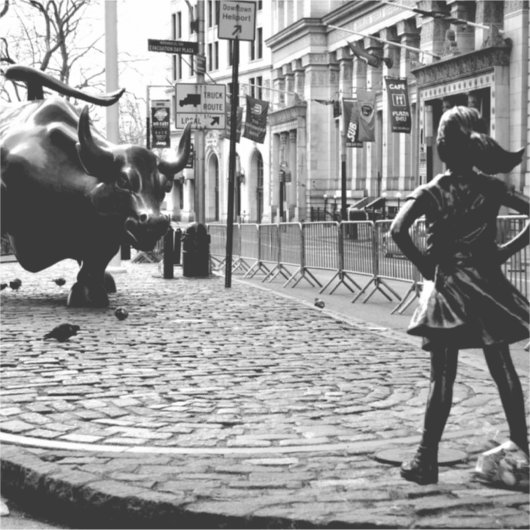 Sticker La fille sans peur (Devant)