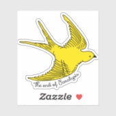 Sticker La fin de la paralysie (Feuille)