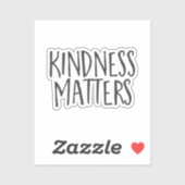 Sticker La gentillesse compte (Feuille)